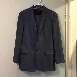 Calvin Klein boys youth suit size 20 blue